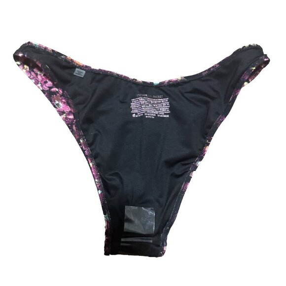 Victoria's Secret Women’s Zuma Swim Bottoms Hydrangea Bloom In Size M/170/72A - Picture 2 of 7